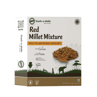 Snack O aholic Red Millet Mixture - 100g