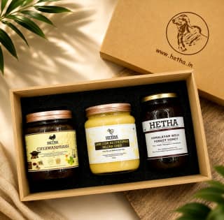 Hetha Gift Box (Type - With Desi Bilona Ghee) by HETHA