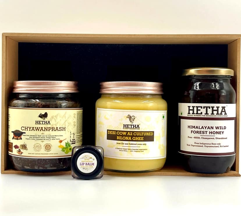 Hetha Gift Box (Type - With Desi Bilona Ghee) by HETHA view 2