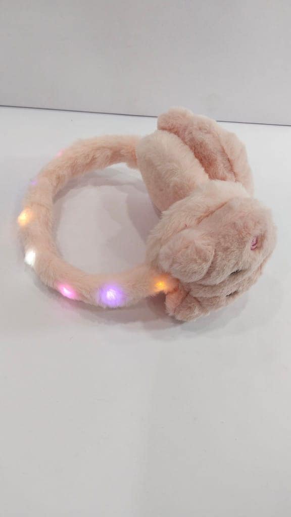 Light up Bunny Earmuffs view 2