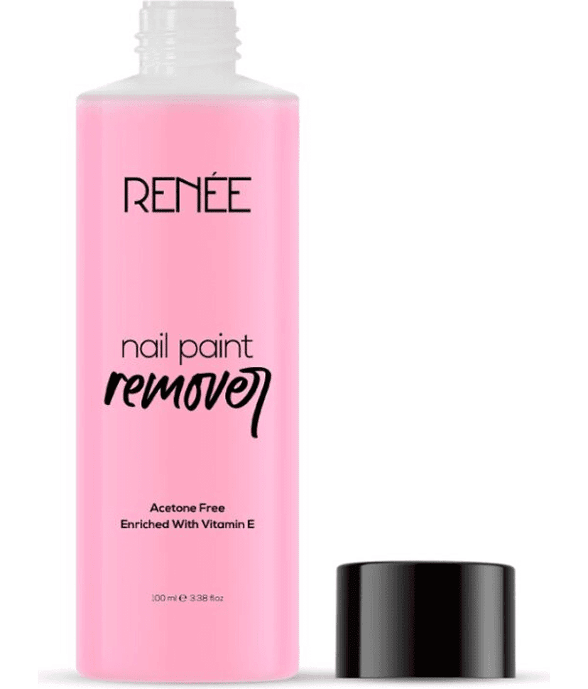 RENEE Nail Paint Remover, Acetone-Free, Moisturizing, Stain-Free Finish, 100ml view 2