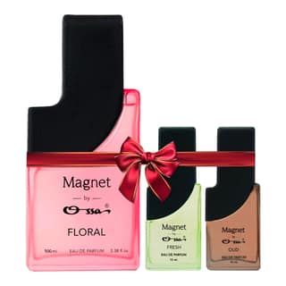 MAGNET FLORAL 100ML, FRESH & OUD EDP, 2 X 15ML