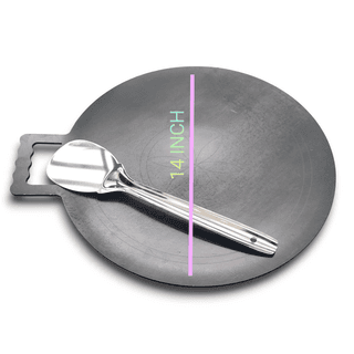 Nakshathra - 14 inch tawa for catering, pure iron tawa / dosa, roti tawa - CONCAVE MODEL - 14 inch diameter,, FOR CATERING