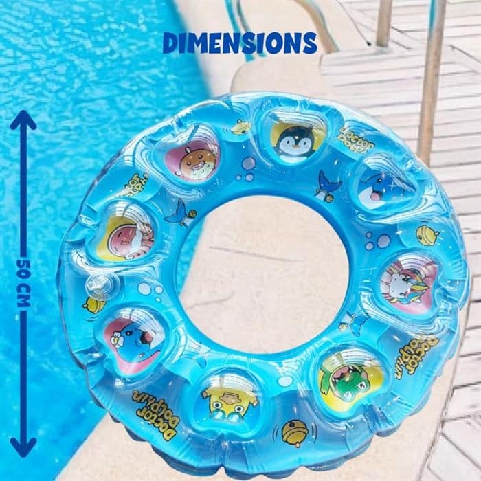 PlayMagic SwimRing Tube - Sea Creatures Theme view 2