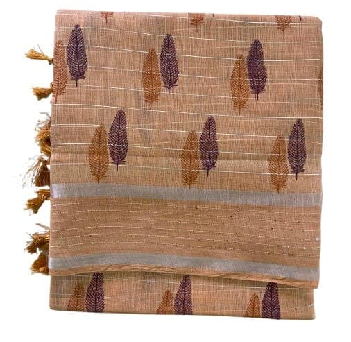 Linen Saree view 2