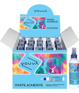 Navneet Youva White Adhesive 22.5 Gram (Pack of 25)