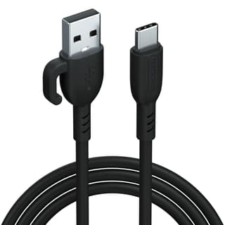 Portronics Konnect Core 3 USB-A to Type C Fast Charging Cable - Black
