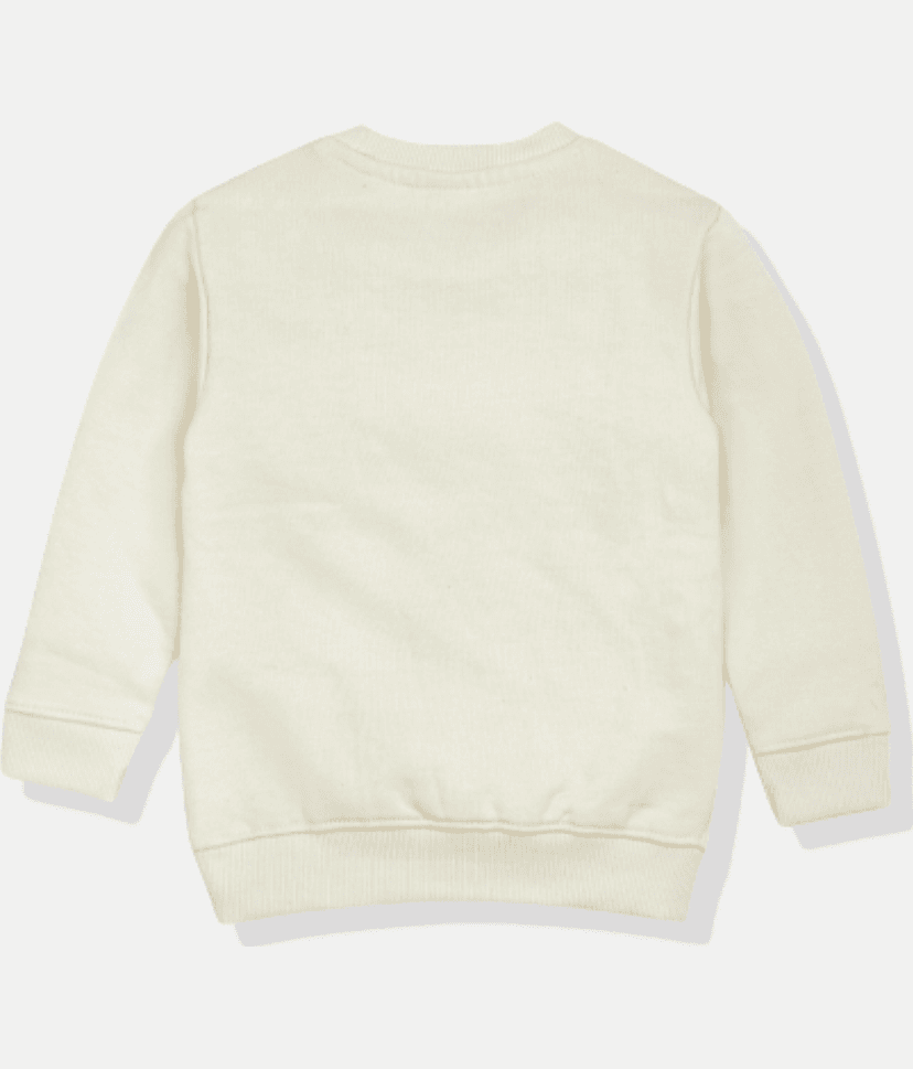 Mustmom Cute Winter Unique Printed Comfortable Sweatshirt for Baby Girls view 2