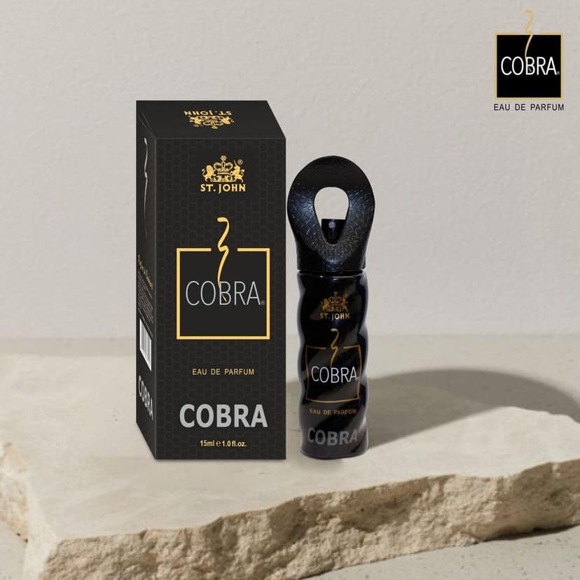ST-JOHN Cobra Deodorant Cool 150ml each & Cobra Perfume (15ml) Deodorant Spray - For Men & Women (315 ml, Pack of 3) view 5