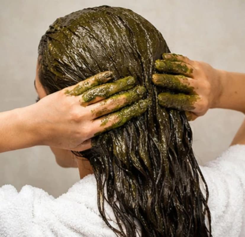 Rajasthani Heena Powder For Shiny Hair 100G view 3