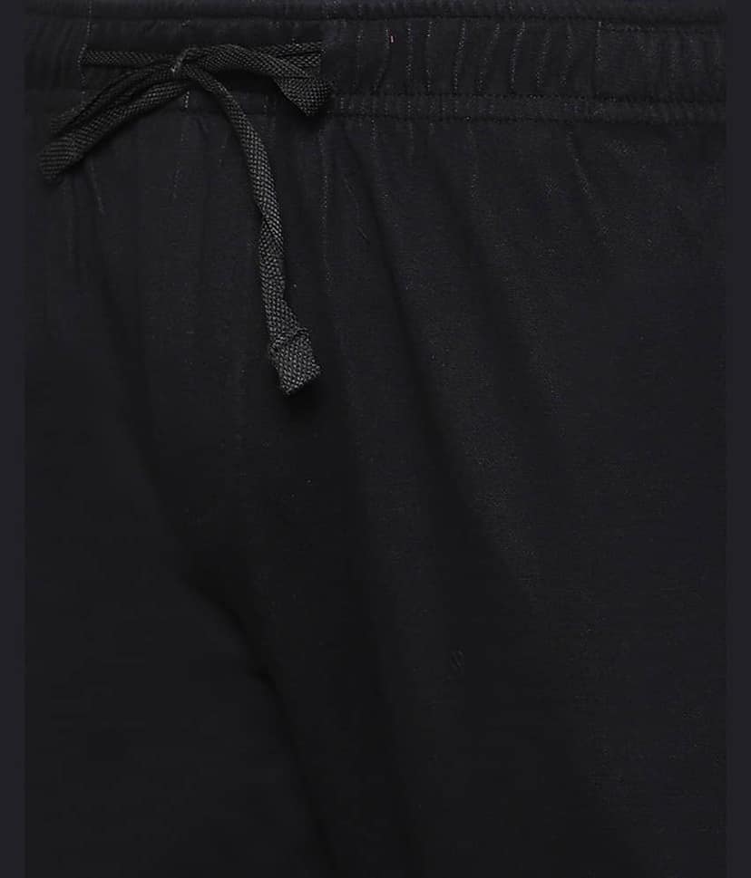 Avoq - Black Cotton Blend Men's Trackpants ( Pack of 1 ) view 2