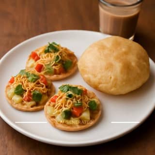Sev batata puri