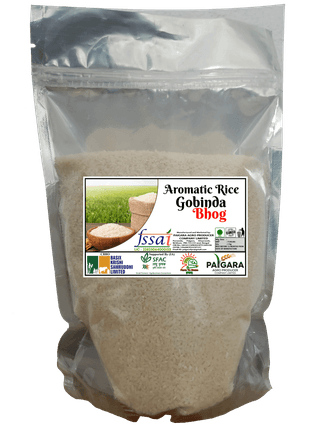 Aromatic Gobinda Bhog Rice - Premium Quality Fragrant Grain 1Kg