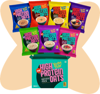26g High Protein Oats Variety Pack - 7 flavours 330g