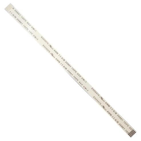 6 Pin 1mm Pitch 65mm Same Side Connection FFC Ribbon Flexible Flat Cable