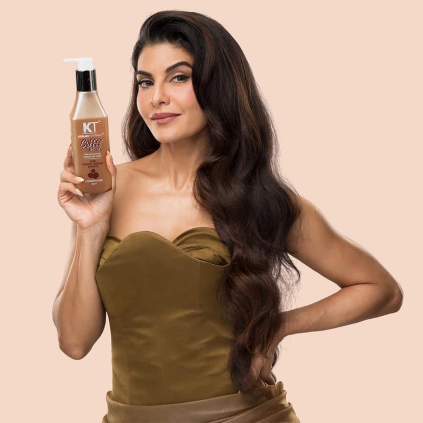 KT Professional Coffee Bean Conditioner, Hair Fall Control with Keratin, Sulfate-Free - 250ml view 2