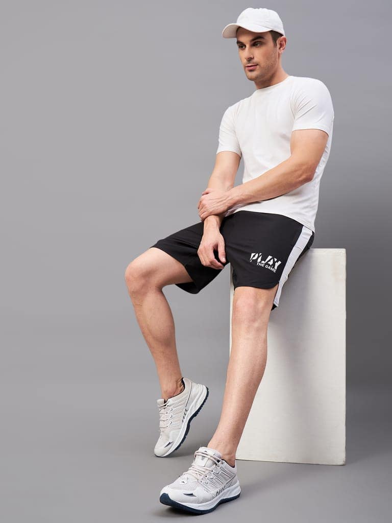 Masch Sports Men's Sports Wear, Active Wear, Gym, Running & Training Shorts with Zipper Pockets and Side Curved Slits view 7