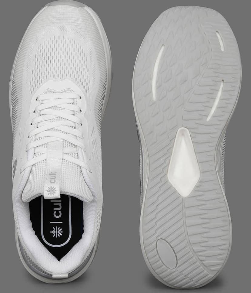 Cult Typhon White Men's Sports Running Shoes view 5