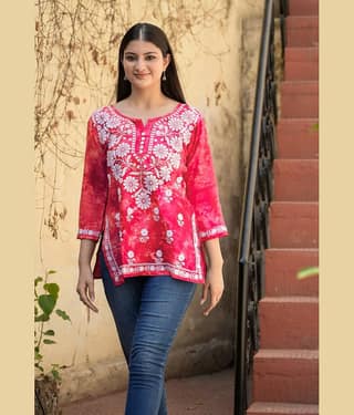 Rayon Short Kurti For Women (Pack of 1)