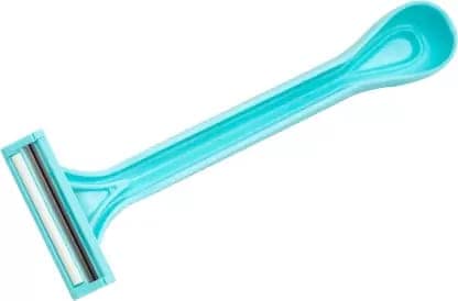 Flying monk Super steel twin blade unisex disposable razor with Gel (Pack of 4) view 3