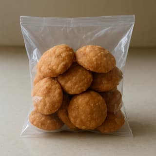Sudhari Mini Mart's crispy dry kachori