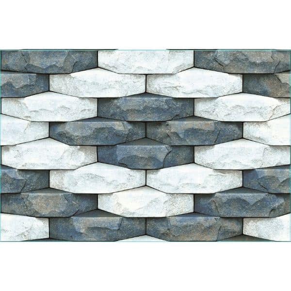 Orientbell Wall Tiles EHG 3D Block Diamond Slate 5 Pcs view 2