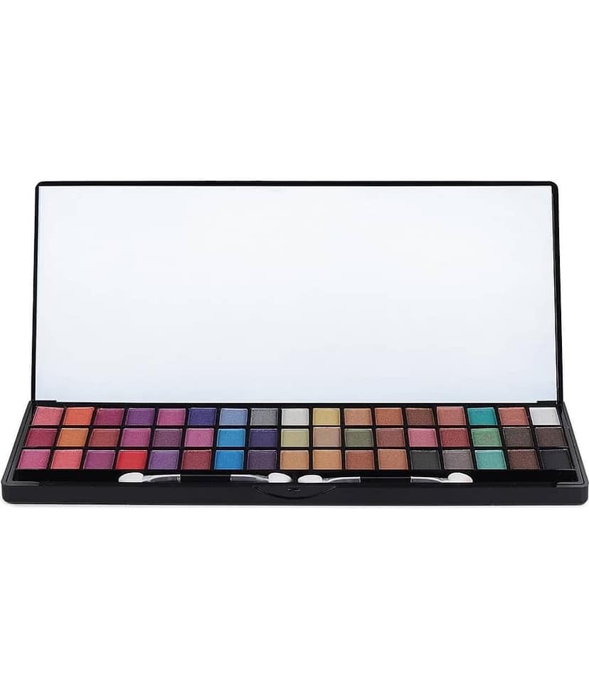BLUSHIS Beauty Eyeshadow Palette 51 Colors Mattes And Shimmers High Pigmented Color Palette With Applicator view 2
