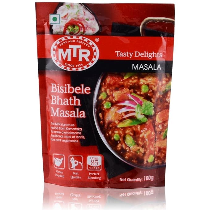 MTR Masala - Bisibelebath Powder, 100 g Pouch