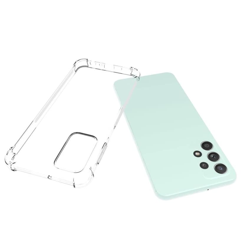 USTIYA for Samsung Galaxy A23 Case Clear TPU Four Corners Cover Transparent Soft funda view 3