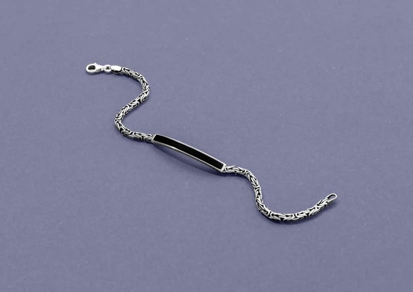 Black Curve Bracelet view 3