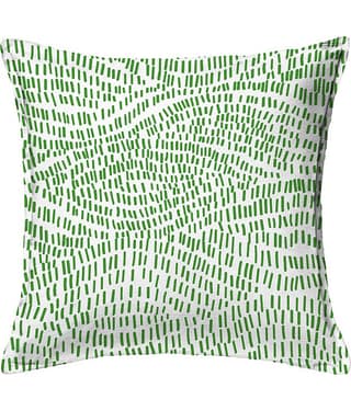 Houzzcode - Water Repellent Green Polyester Pillow Covers 40x40x3 ( Pack of 1 )