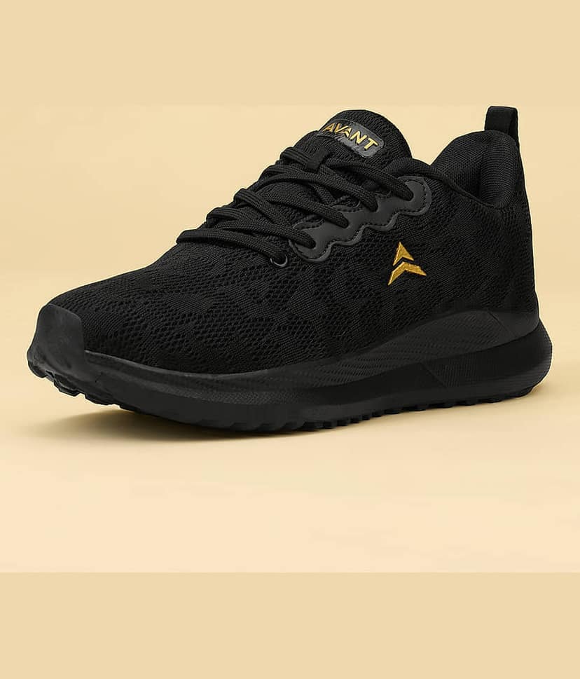 Avant VoltRun Black Men's Sports Running Shoes view 3