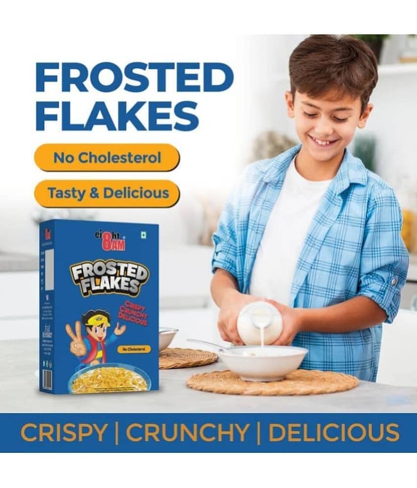 8AM Frosted Flakes 480 gm view 6