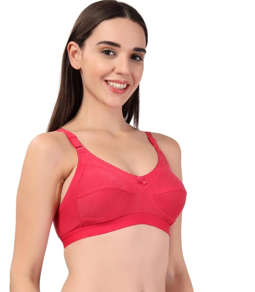 ADORNSTAR Women's Cotton Non-Padded Full Coverage Bra