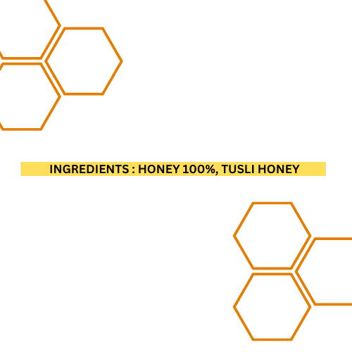 Baiso Organics Raw Unprocessed Natural Tulsi Honey - 500gm view 5