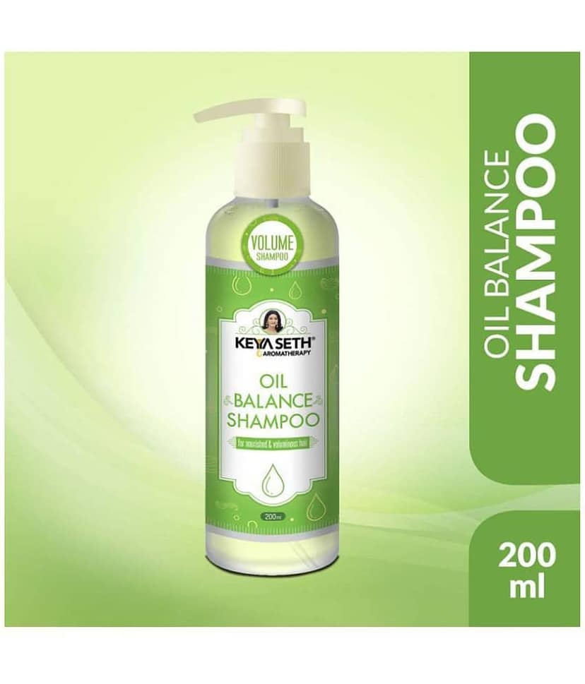 Keya Seth Aromatherapy Oil balance Shampoo 200 mL Pack of 3