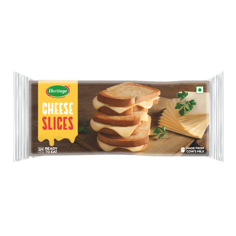 HERITAGE CHEESE SLICES - 480g
