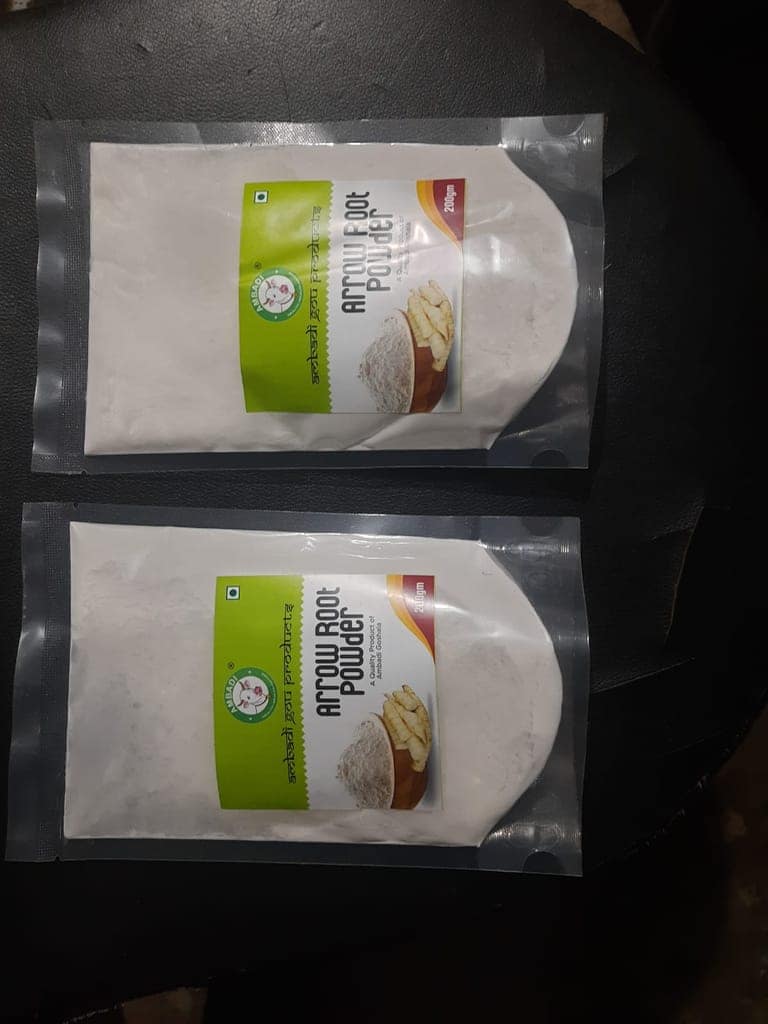 PURE ARROW ROOT POWDER/ TRADTIONALLY PREPARED ARROWROOT POWDER (SET OF 2) view 3