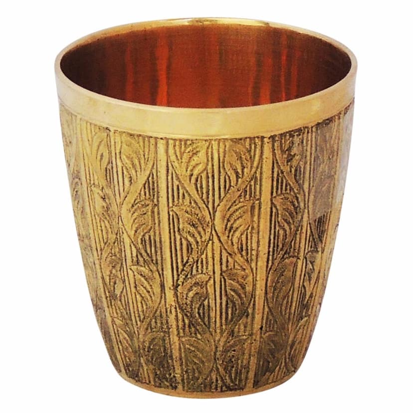 Pure Brass Glass, 220 Ml (ZMAS268 C) view 2