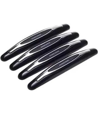 Nimeka Door Guard Plastic Black