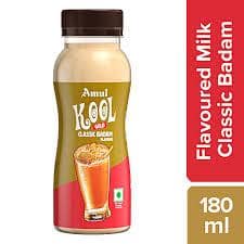 AMUL KOOL BADAM DRNK 180ML