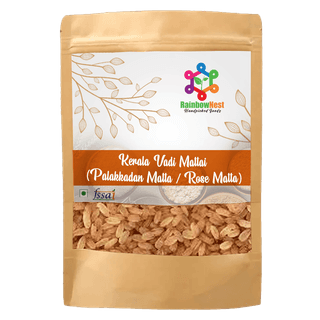 RAINBOWNEST Vadi Matta Rice 300g | Premium Full Grain Raw Red Rice | Traditional Variety | Rich in Iron & Nutrients