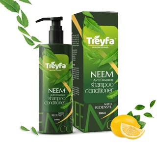 Treyfa Neem shampoo conditioner for anti dandruff, hair growth & hair fall control