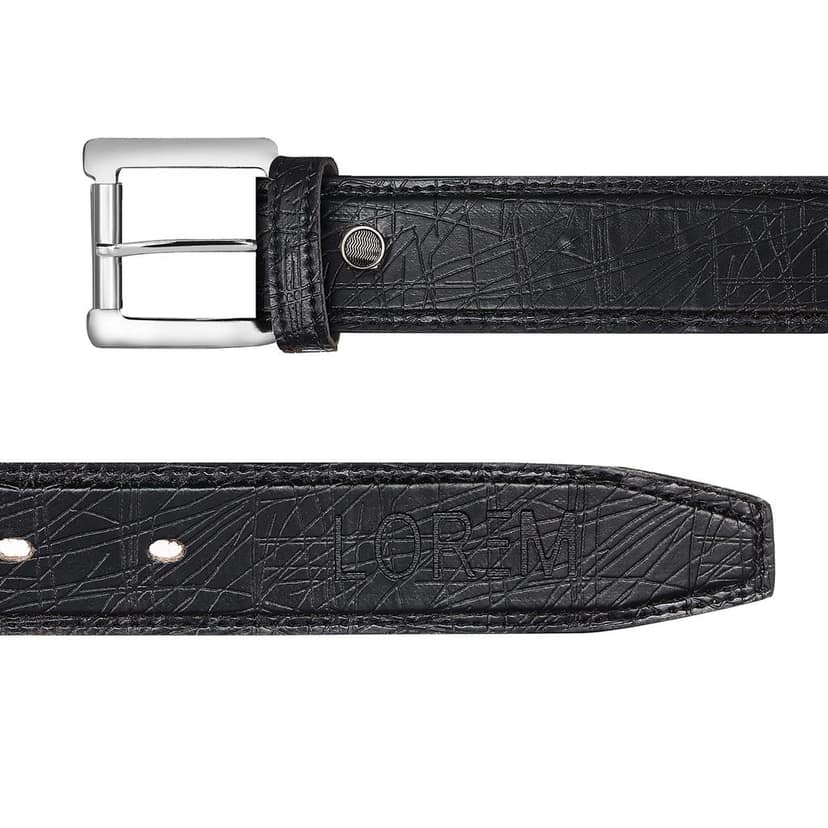 LOREM Brown Formal/casual PU Leather Belt For Men BT05-BKL06 view 3