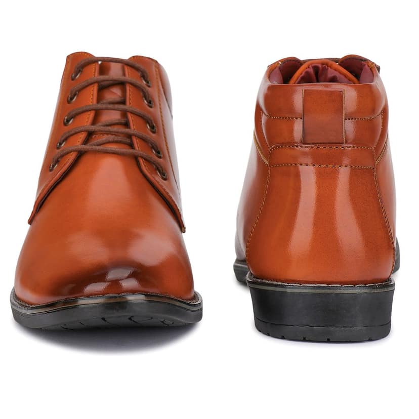 Bersache men Comfortable stylish trending formal shoe Derby For Men's view 3