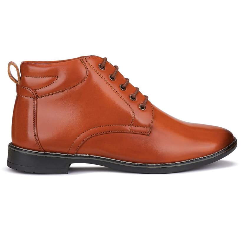 Bersache men Comfortable stylish trending formal shoe Derby For Men's view 6