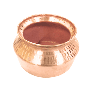 SHINI LIFESTYLE Copper Handi, Cookware Handi Water Pot. Patila ( 1.8L)