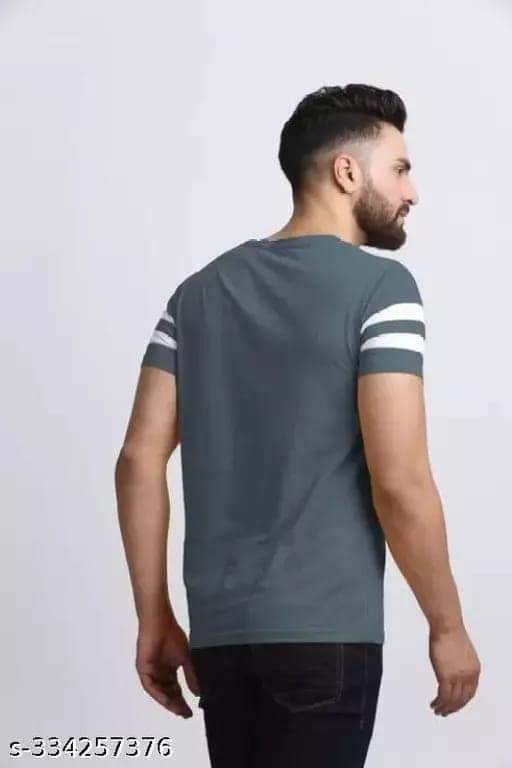 Round Neck Polyester T-shirt For Men view 2