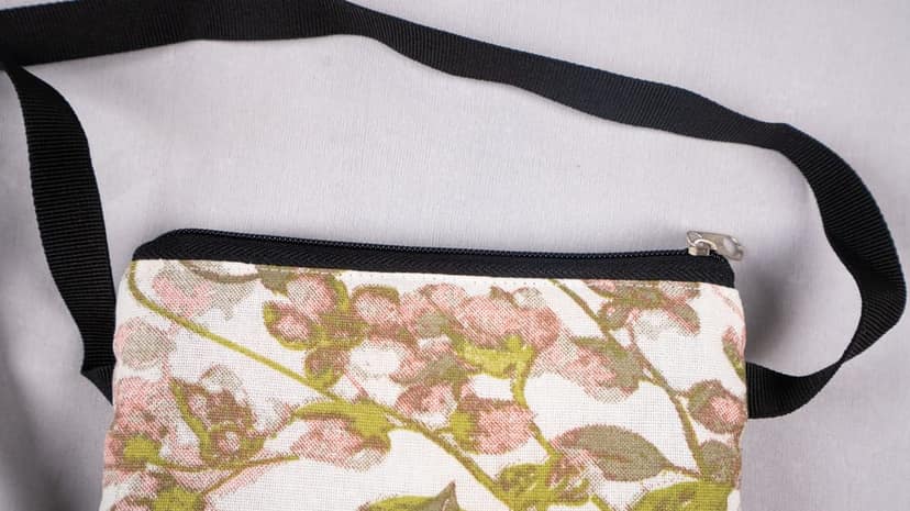 LADIES MOBILE SLING BAGS POUCH IN CLOTH FOR WOMEN/GIRLS view 2