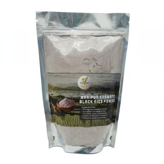 Manipur Aromatic Black Rice Powder - 500 gm - One stand-up pouch